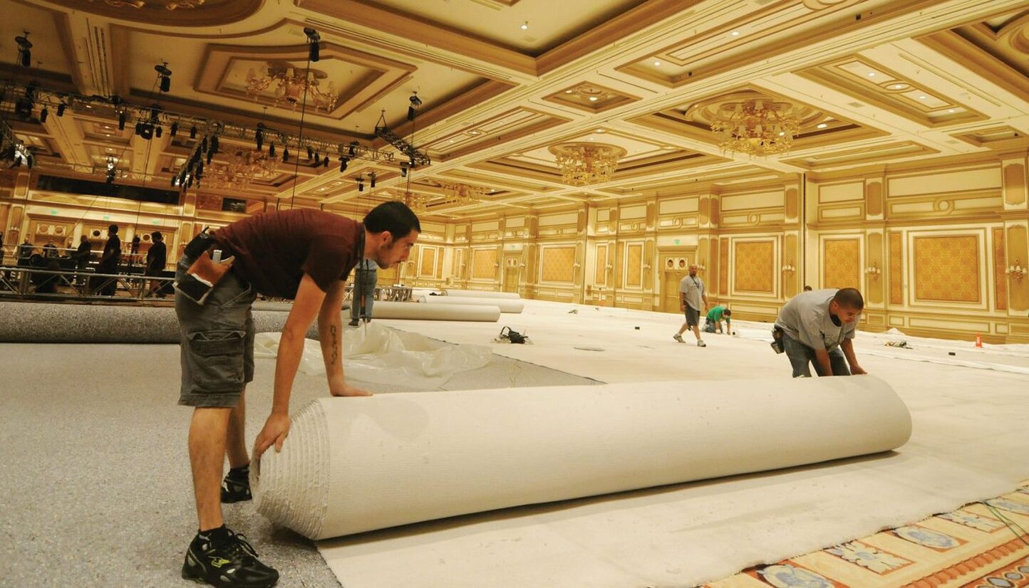 Trade show carpet rental