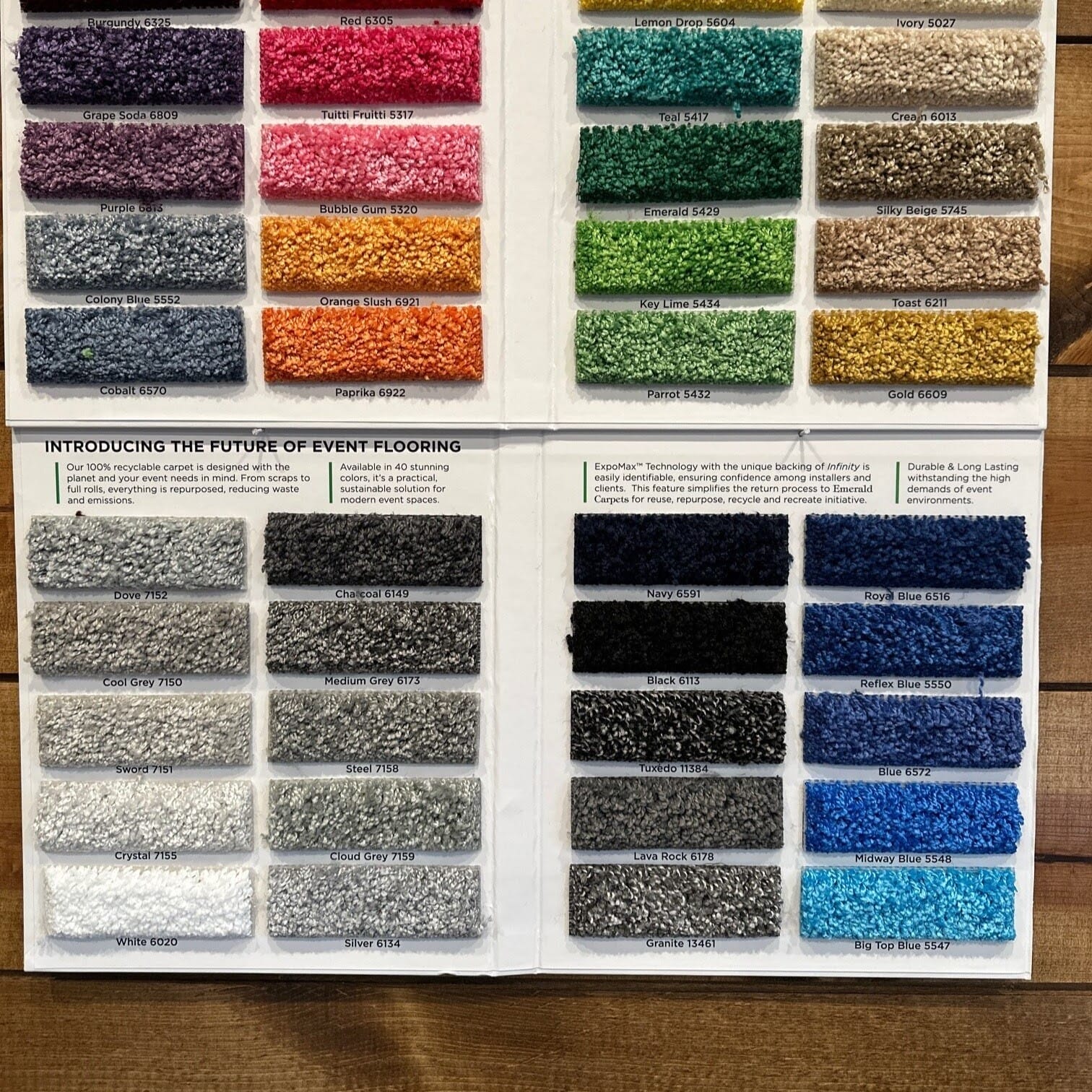 Trade show carpet rental carpet infinity